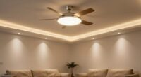 lighting and fan combination