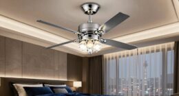 luxury bedroom ceiling fans