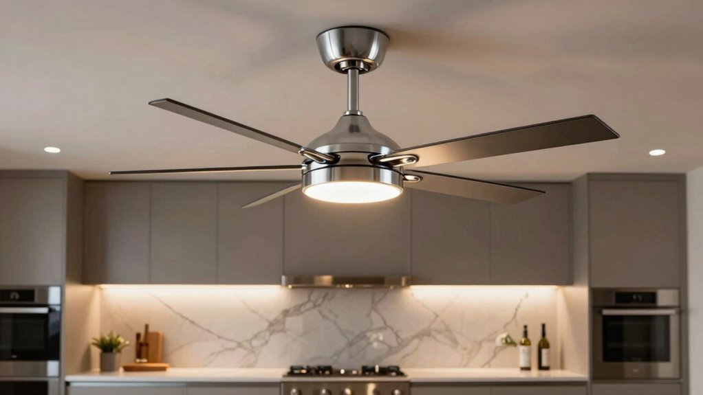 luxury kitchen ceiling fans