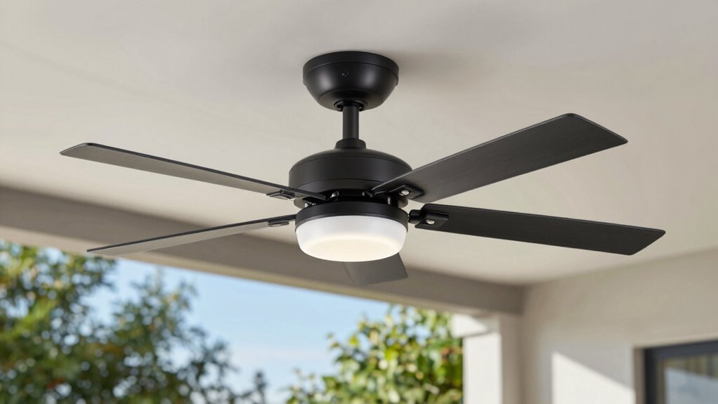 outdoor weatherproof fan features