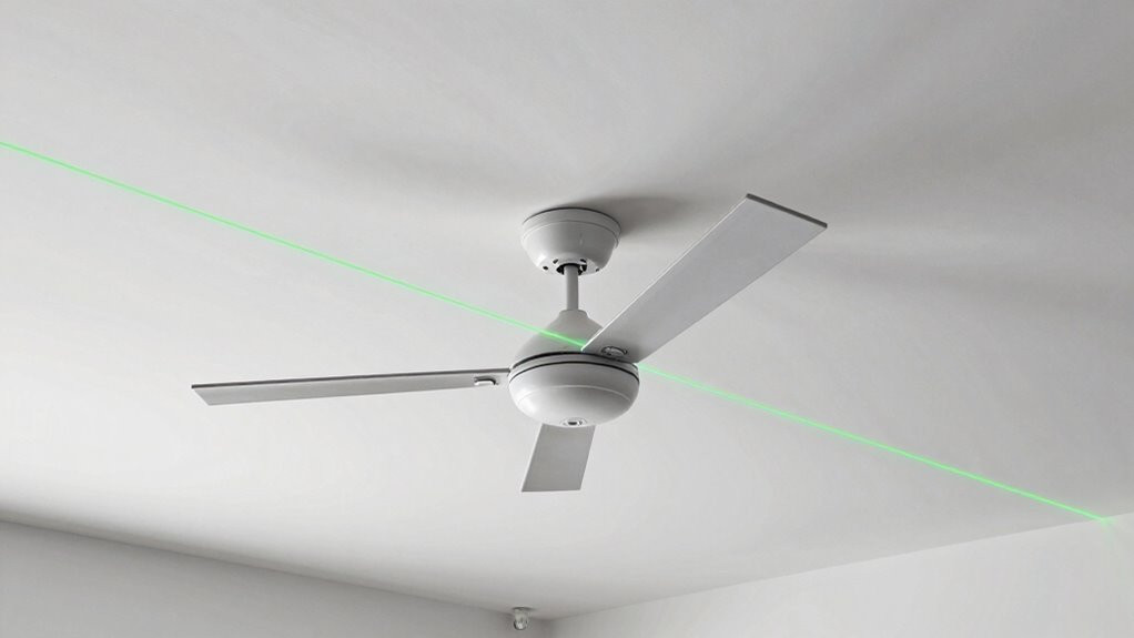 precise ceiling fan installation