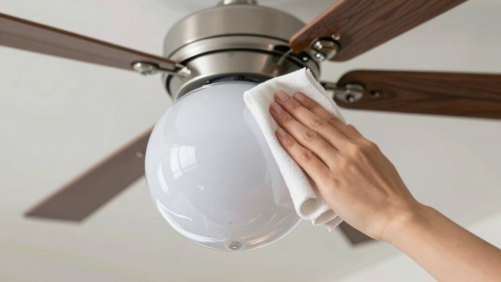 proper dust and stain cleaning