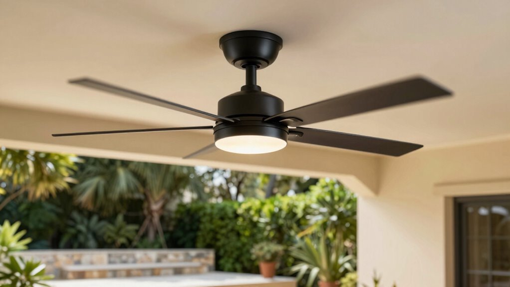 quiet outdoor ceiling fans