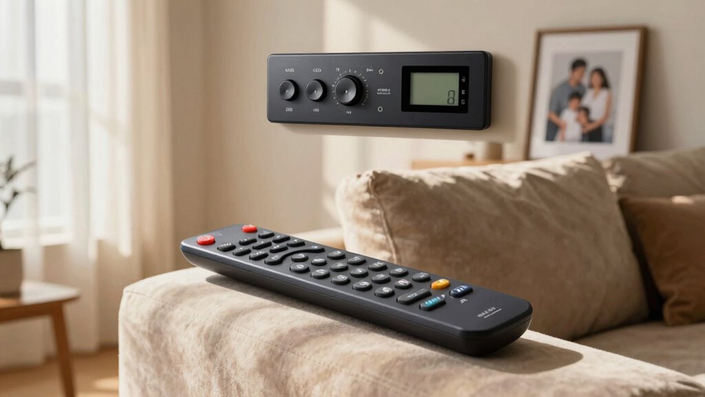 remote vs wall control