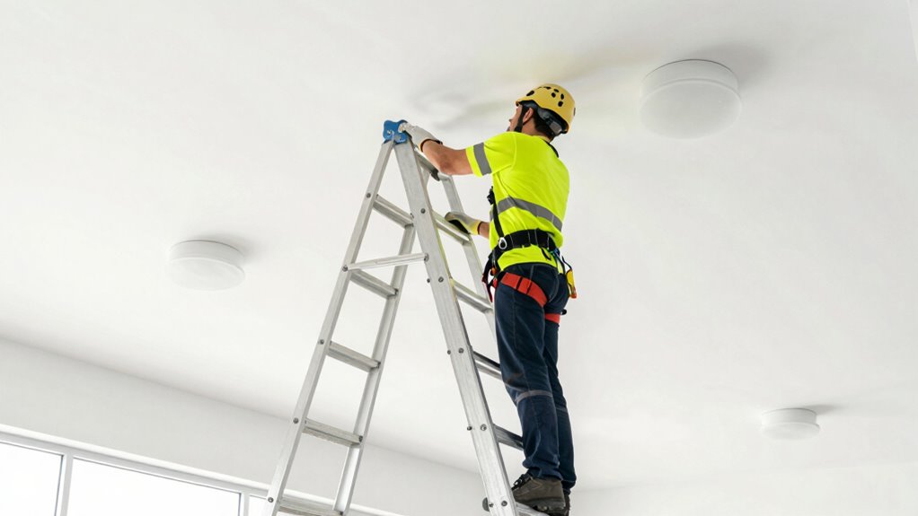 secure ladder manage tools