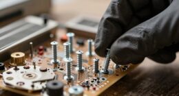 silent screw tightening method