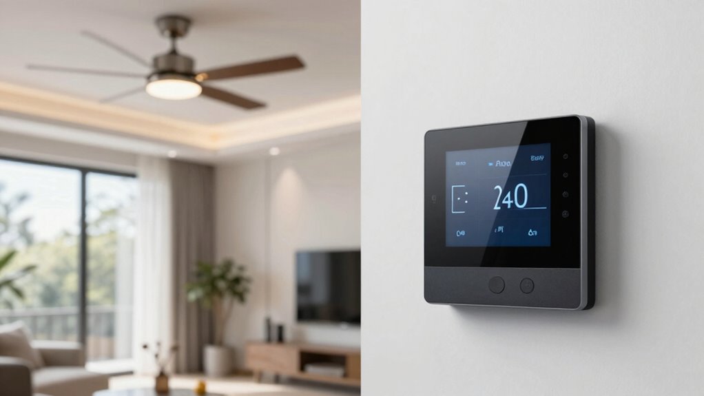 smart thermostat fan integration