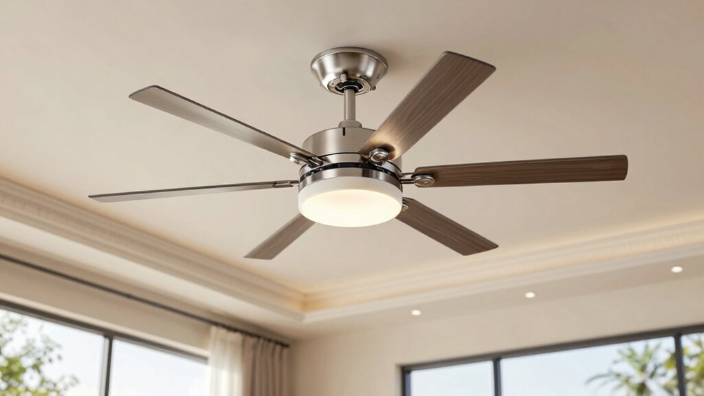 spacious room ceiling fan