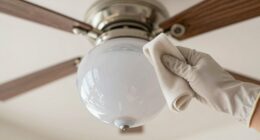 sparkling fan light globes