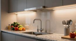 top cabinet lighting options