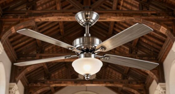 top cathedral ceiling fans