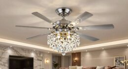 top chandelier ceiling fans