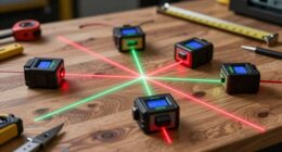 top cross line laser levels