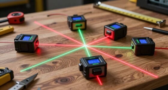 top cross line laser levels