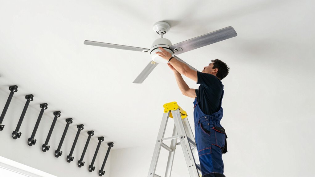 top fan ladder stabilizers