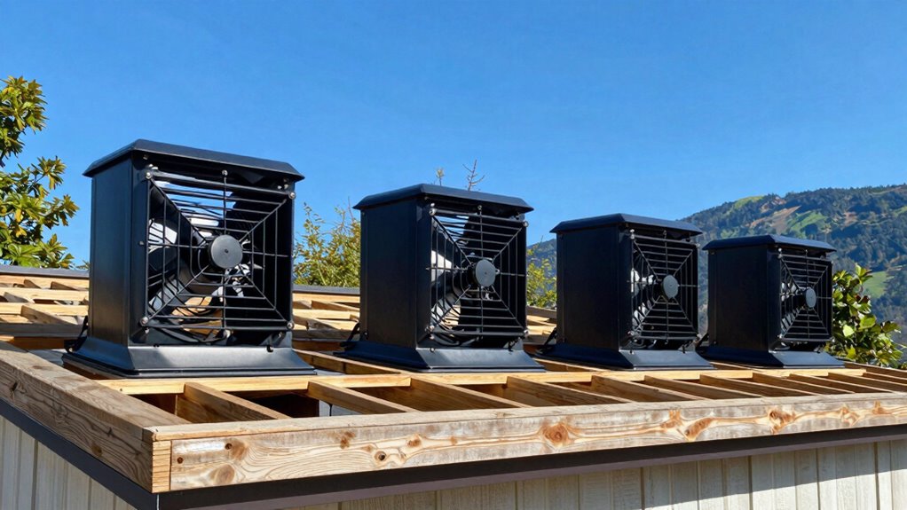 top gable mount fans