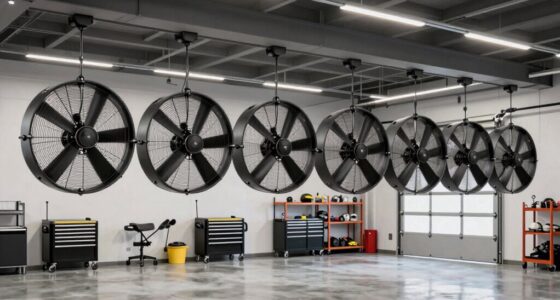 top garage hvls fans
