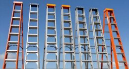 top heavy duty step ladders