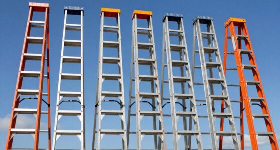 top heavy duty step ladders