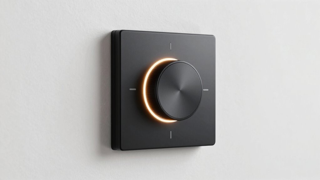 top in wall fan light dimmers