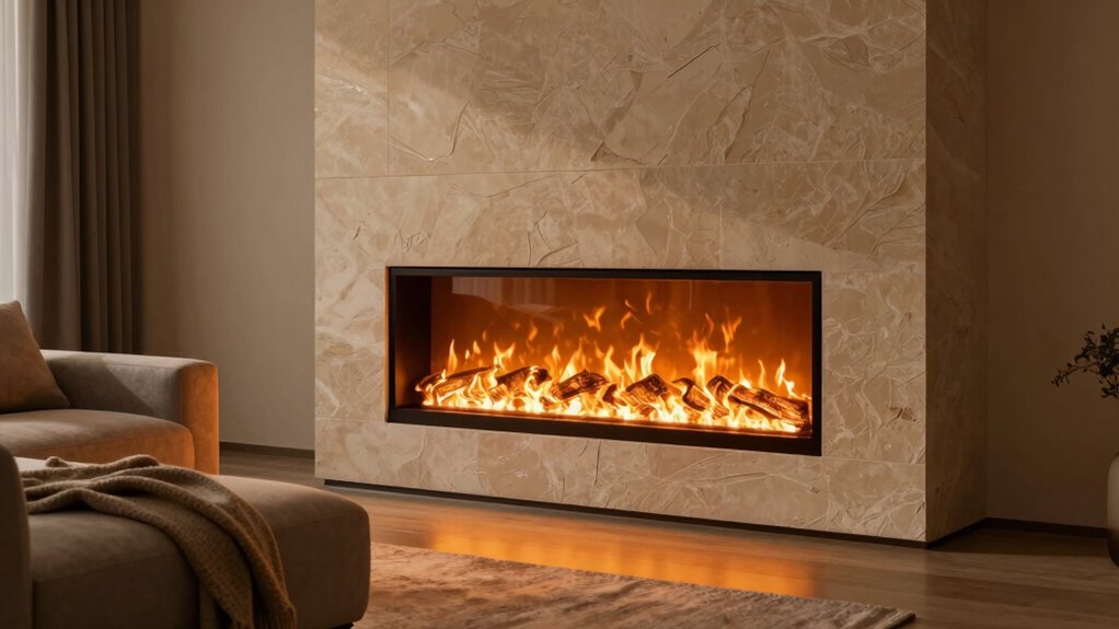 top large electric fireplace heaters