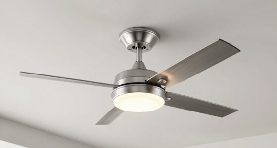 top led ceiling fans