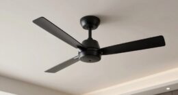 top matte black ceiling fans