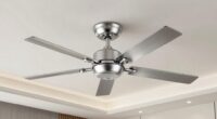 top metal blade ceiling fans
