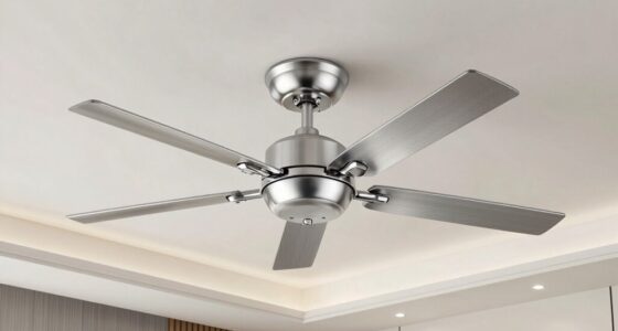 top metal blade ceiling fans