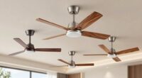 top natural wood finish fans