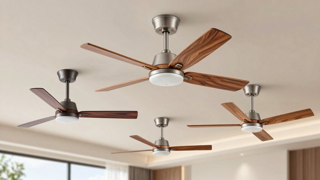 top natural wood finish fans
