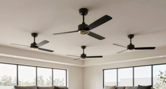 top new construction ceiling fans