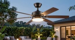 top outdoor fan lighting