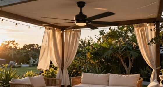top pergola outdoor fans