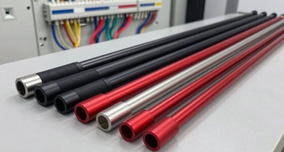 top pull rods for wiring