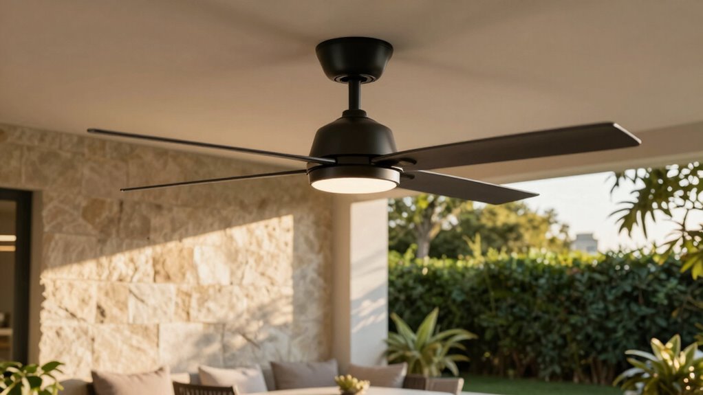 top quiet outdoor ceiling fans