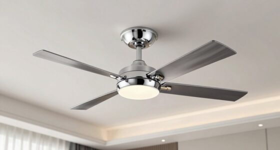 top retractable blade fans