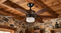 top rustic cabin ceiling fans
