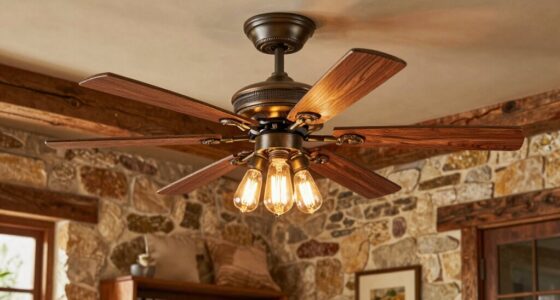 top rustic ceiling fans