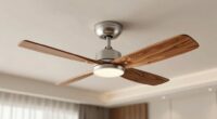 top teak blade ceiling fans
