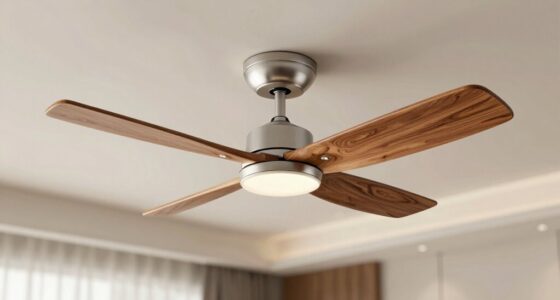 top teak blade ceiling fans