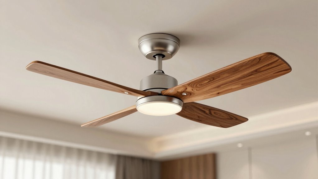 top teak blade ceiling fans