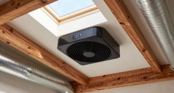 top thermostat attic fans