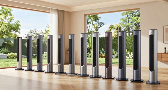 top tower fans for large rooms