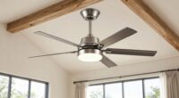 top vaulted ceiling fans