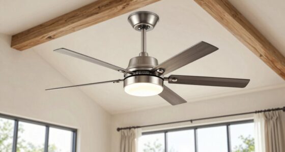 top vaulted ceiling fans