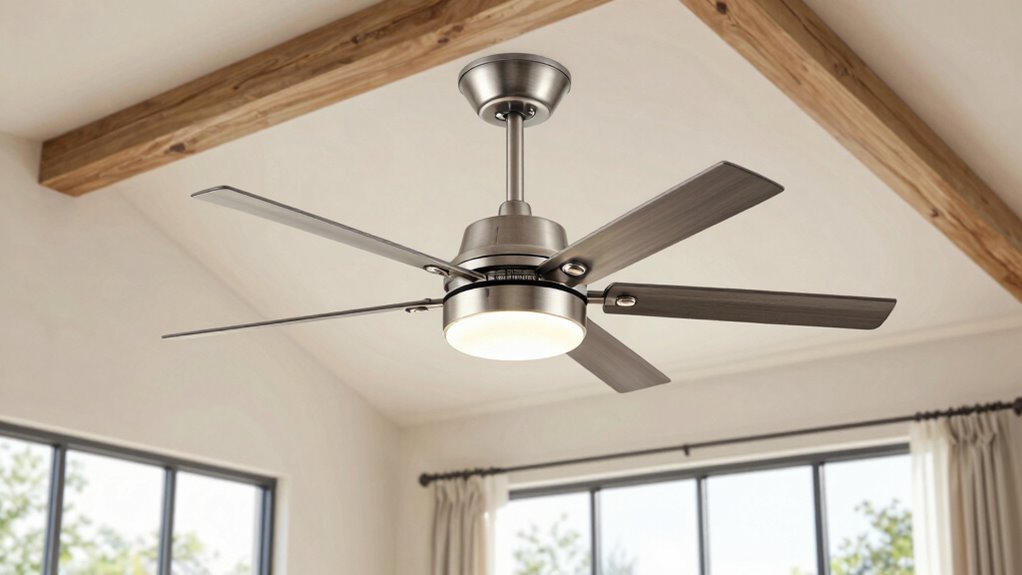 top vaulted ceiling fans