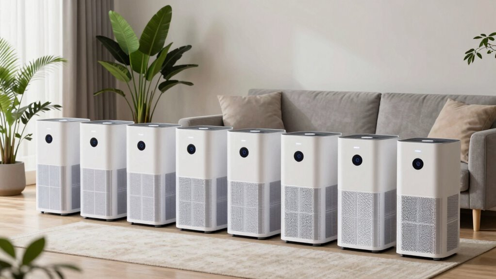 top washable pre filter air purifiers