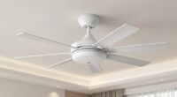 top white ceiling fans