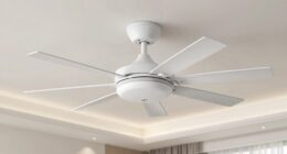 top white ceiling fans